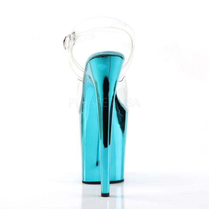 FLAMINGO-808 Clr/Turquoise Chrome