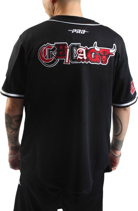 NBA Chicago Bulls City Ransom Mesh Jersey Black