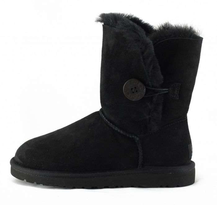 white and black ugg boots