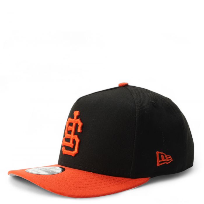 MLB San Francisco Giants Upside Down 9Fifty Snapback Black/Orange
