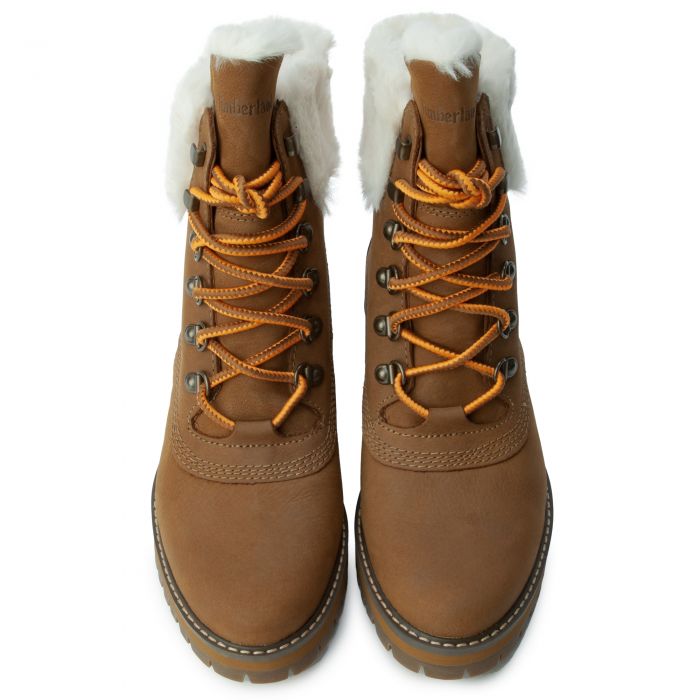 Courmayeur Valley 6'' Waterproof Faux Fur Dbrn/Dark Sand