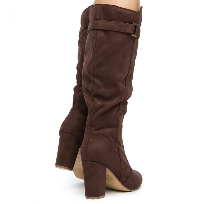Women's Dinara-1 High Heel Boot Brown