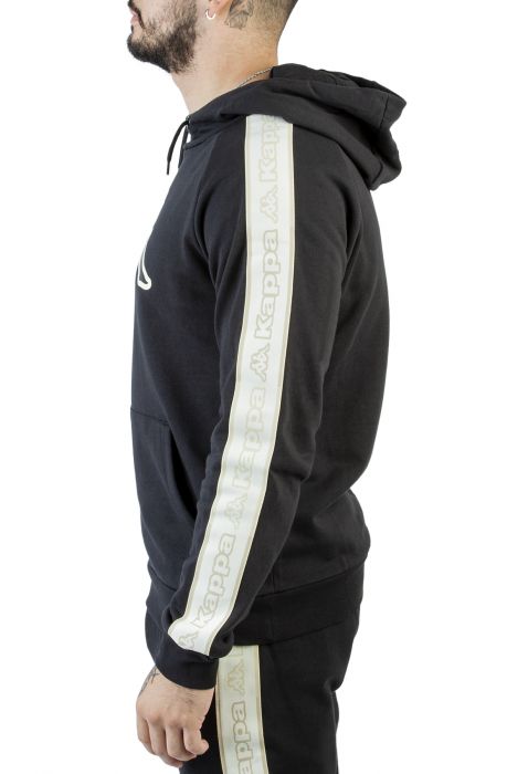 Logo Tape Apet 2 Hoodie Black-Beige-Black Smoke