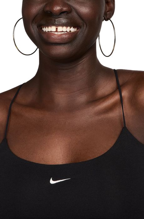  Sportswear Chill Knit Tight Cami Tank Black/Sail