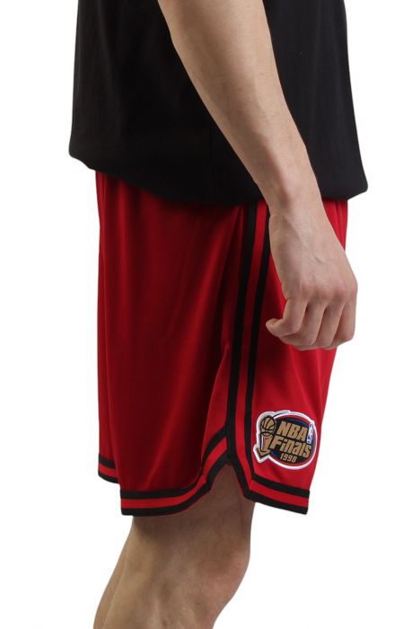 NBA Chicago Bulls Overtime Mesh Shorts Red