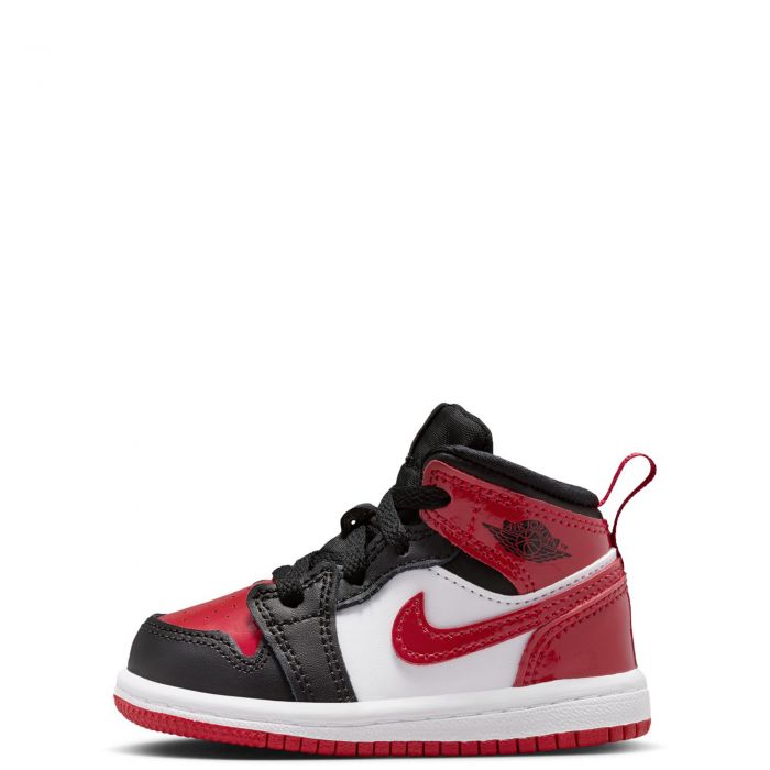 Toddler Jordan 1 Mid SE Black/Varsity Red-White