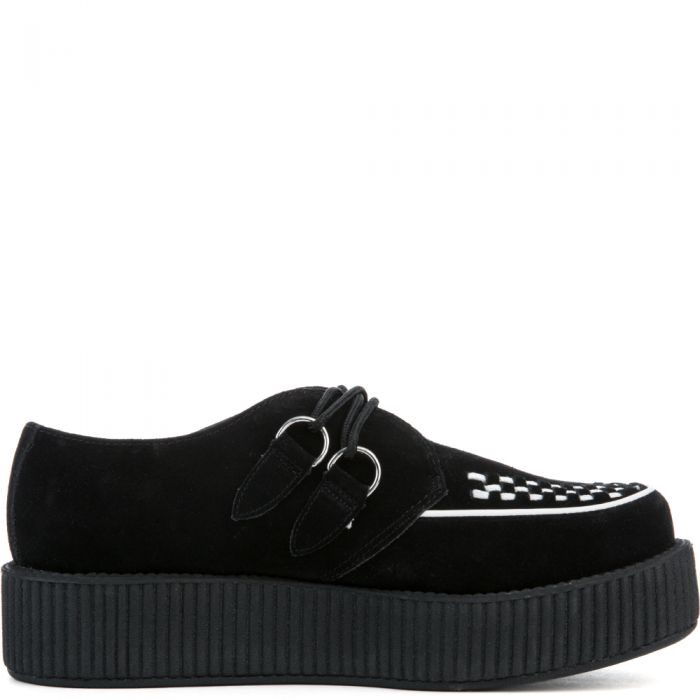 Black Suede/White Viva Mondo Creeper  BLACK