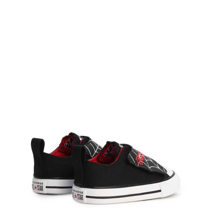Toddler Chuck Taylor All Star Spiderweb Easy-On Black/White/Red