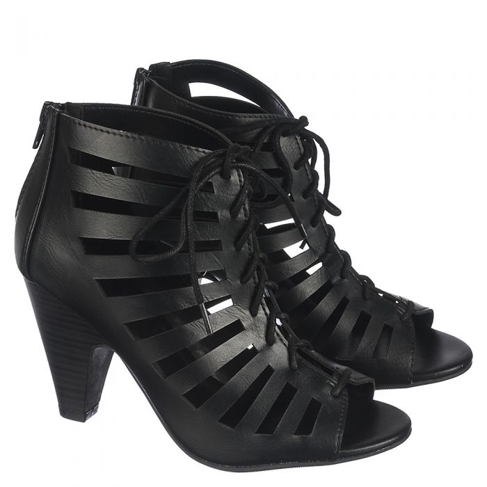 DELICIOUS Richelle-S Low Heel Sandal FD RICHELLE-S/BLACK - Shiekh