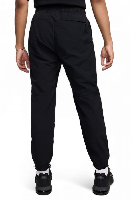 Tech Woven Taper Leg Pants Black