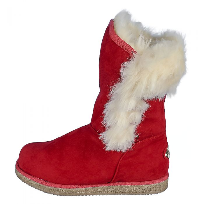 Kids Fur Boot Urban Fur RED