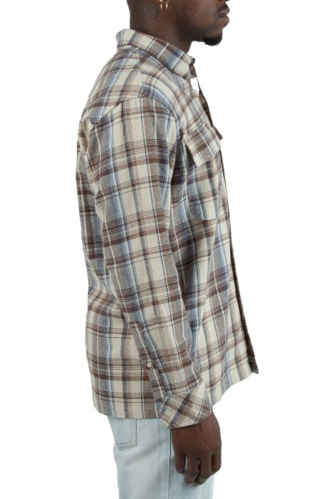 Banks Flannel Cream/Sage