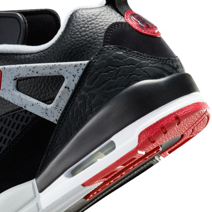 Spizike Low  Black/Gym Red-Wolf Grey-White