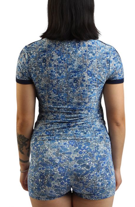 Adidas Originals x Liberty London Tonal Cali T-Shirt  Multicolor / Chalk White / Ambient Sky / Night Indigo