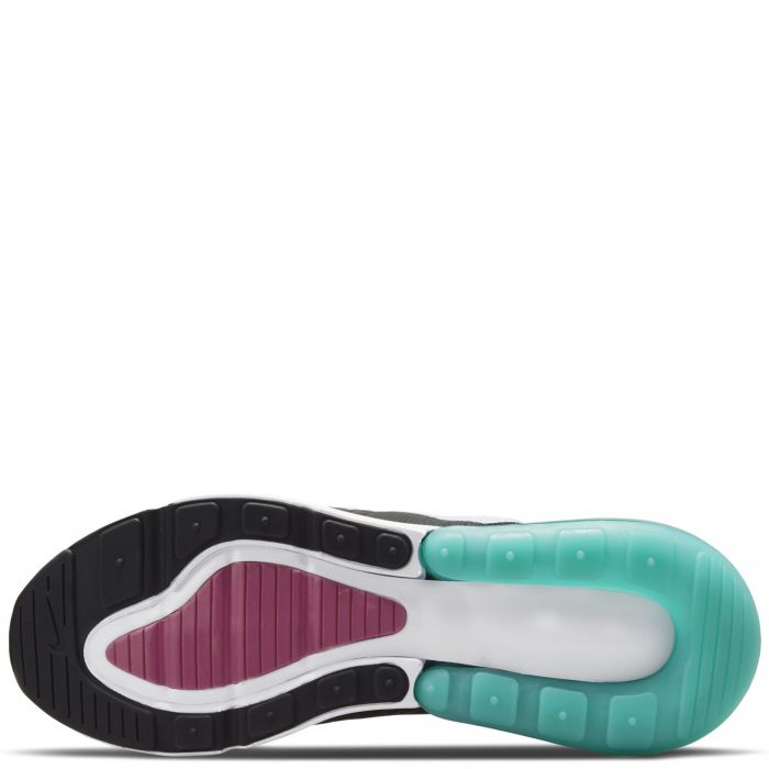 Air Max 270 T  White/Rush Pink-Washed Teal-Black