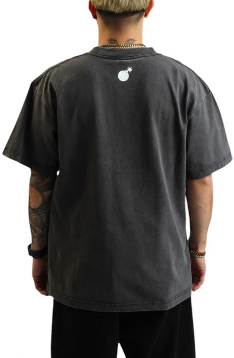 Skull Mountain T-Shirt Grey
