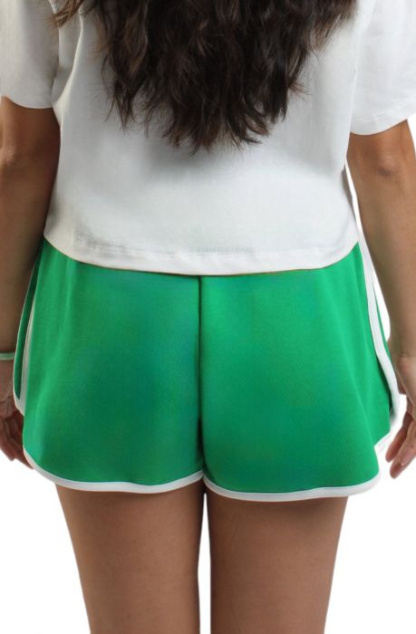 Fashion Graphics Floral Shorts Green