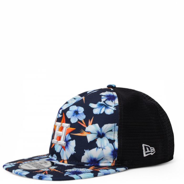 MLB Houston Astros Floral Golfer Snapback Blue/Orange