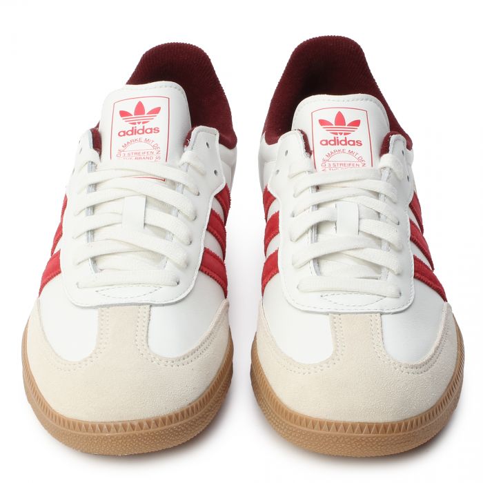 Samba OG Core White/Better Scarlet/Shadow Red