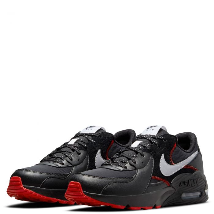 Air Max Excee Black/Metallic Silver-Black-Sport Red