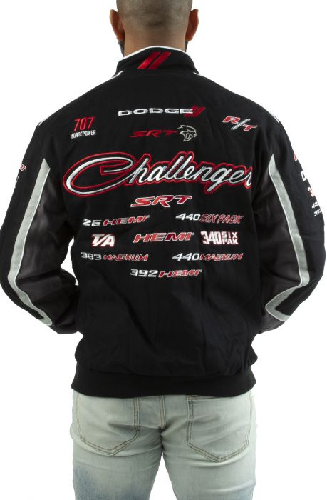 Charger Jacket  Black/White/Red