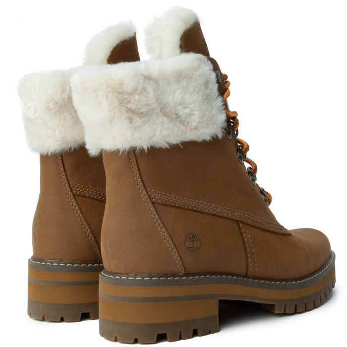Courmayeur Valley 6'' Waterproof Faux Fur Dbrn/Dark Sand