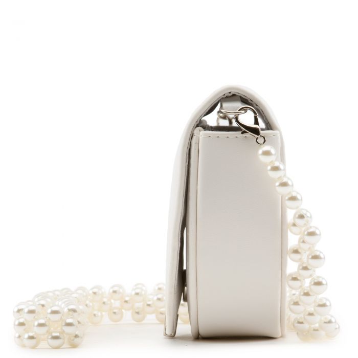 Crossbody Clutch White