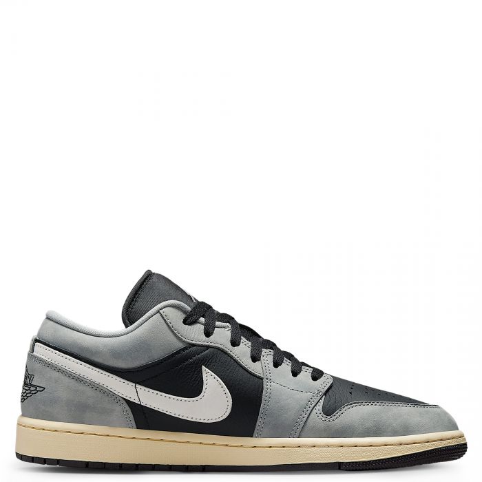 Air Jordan 1 Low SE Lt Smoke Grey/Black-Sail-Muslin