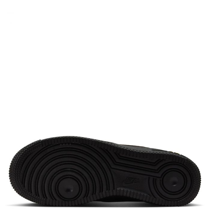 Grade-School Air Force 1 BLACK/SUNDIAL