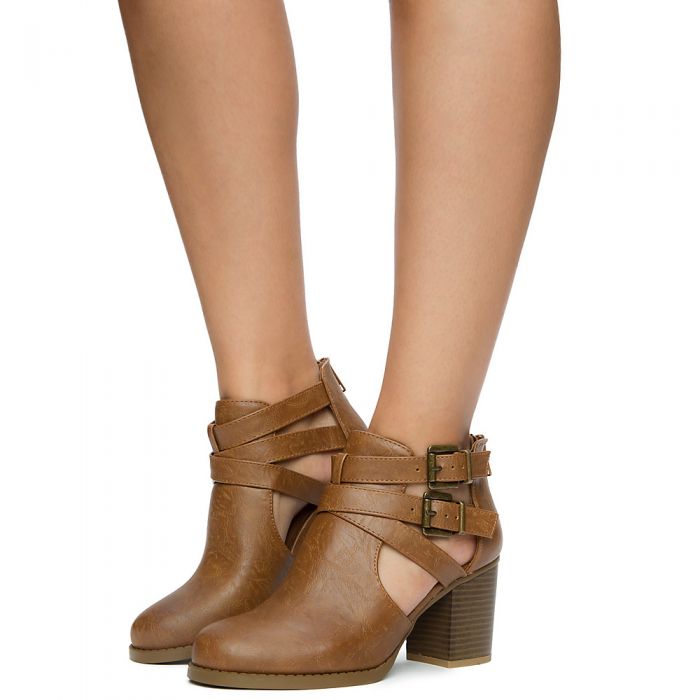 Scribe-S Ankle Boots Tan