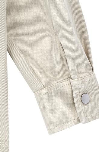 Reyner Overshirt- Bone White  Bone