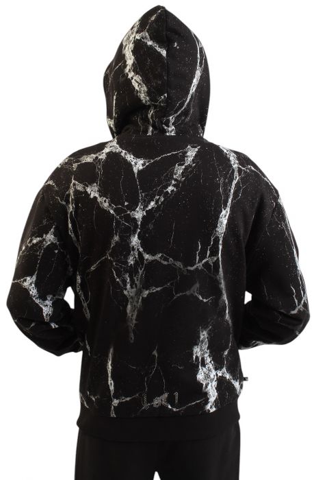 HOOPS X LAFRANCE WRITTEN IN CHROME HOODIE Black/White