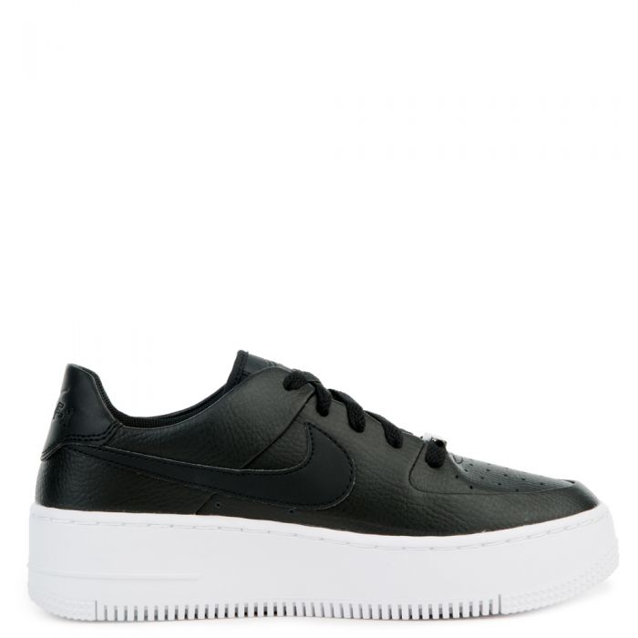 air force 1 sage low black white