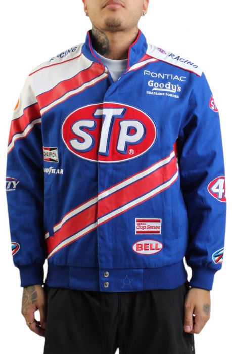 Richard Petty STP Racing Jacket  Royal Blue/White
