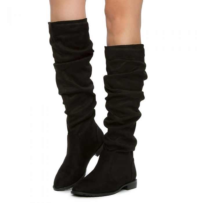 YOKI Anora-40 Knee Boot ANORA-40/BLACK - Shiekh