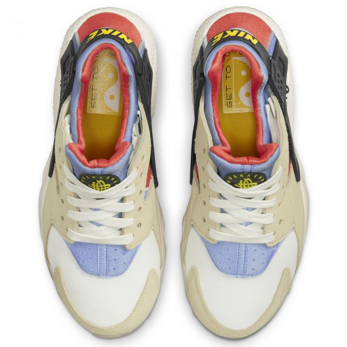 huarache noir bleu rose