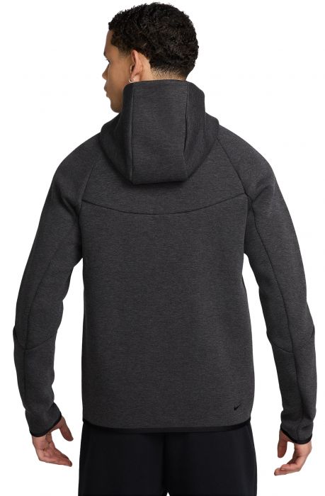  Tech Fleece Windrunner Full-Zip Jacket Black Heather/Black