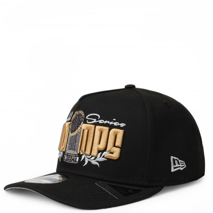  MLB Los Angeles Dodgers World Series 950 Snapback Black/Gold