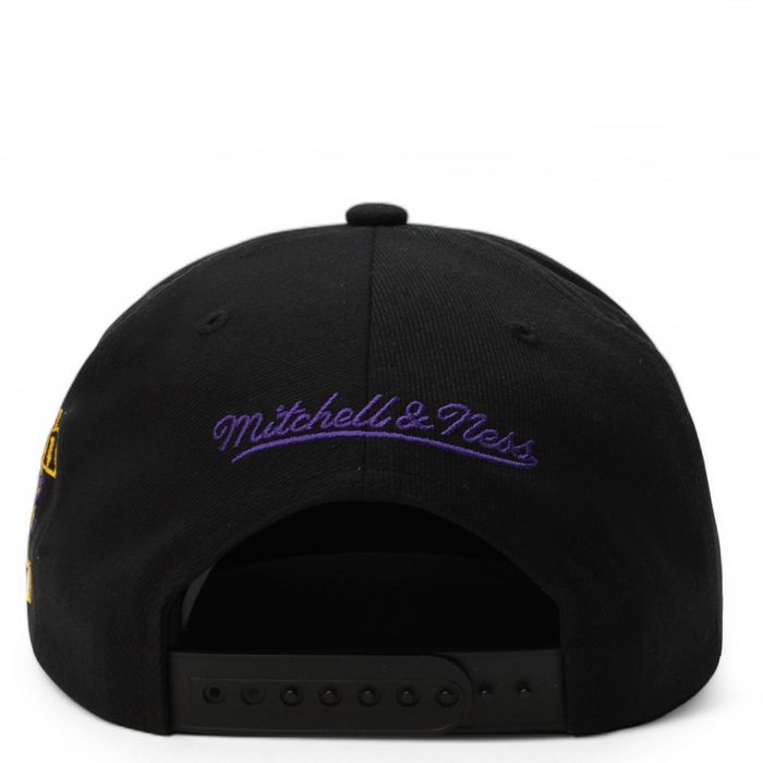 NBA Los Angeles Lakers 50th Anniversary Snapback Black