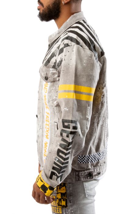 Caveat Denim Jacket Grey