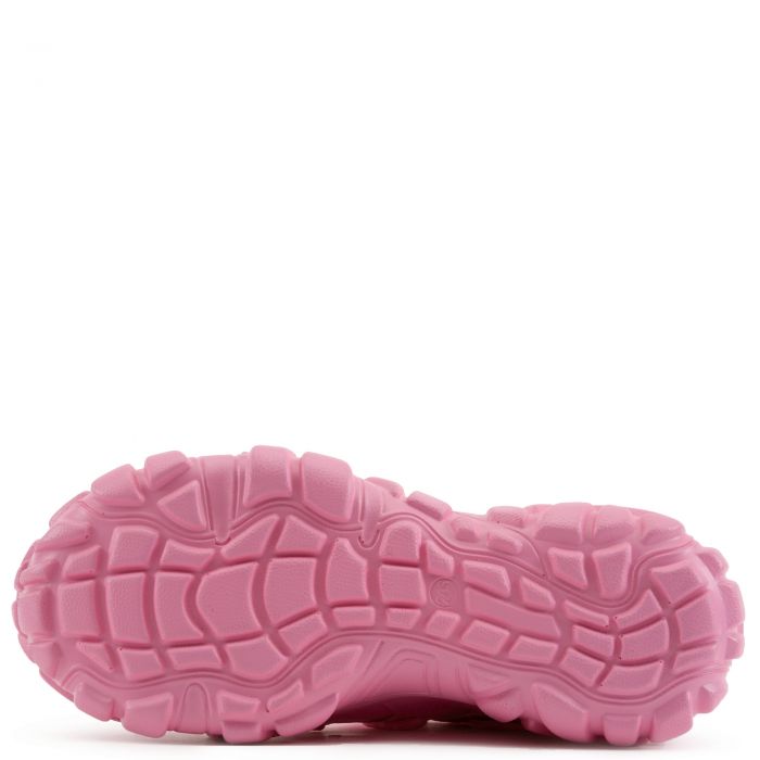 Persimmon-01 Wedge Sneakers Pink