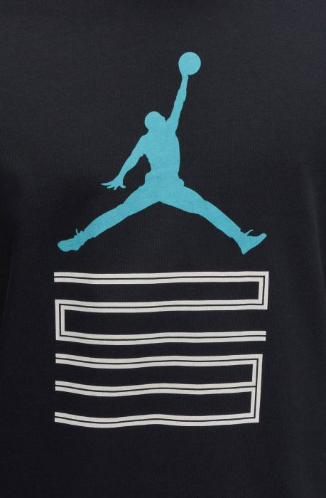  Brooklyn  AJ11 Graphic Long-Sleeve T-Shirt Black