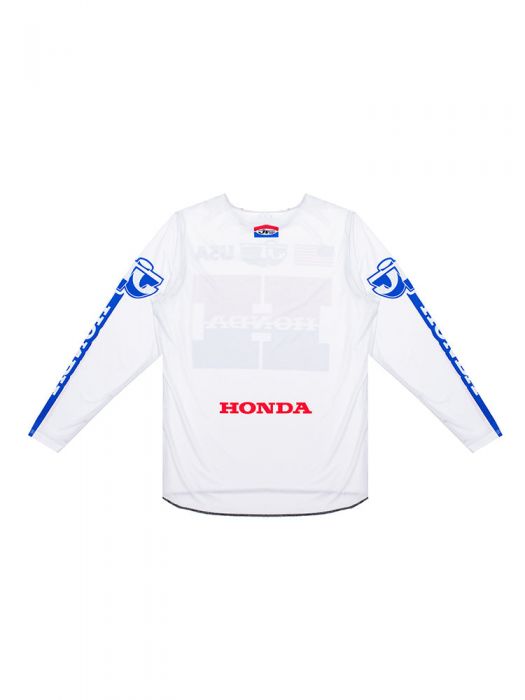 JT Racing Honda Team USA 1981 Flo-Form Pro Jersey (White) White