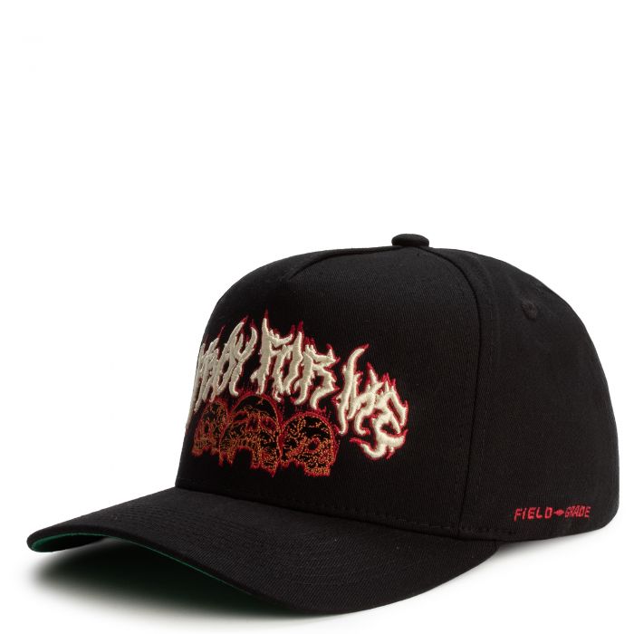 Pray For Me Twill Trucker Hat Black