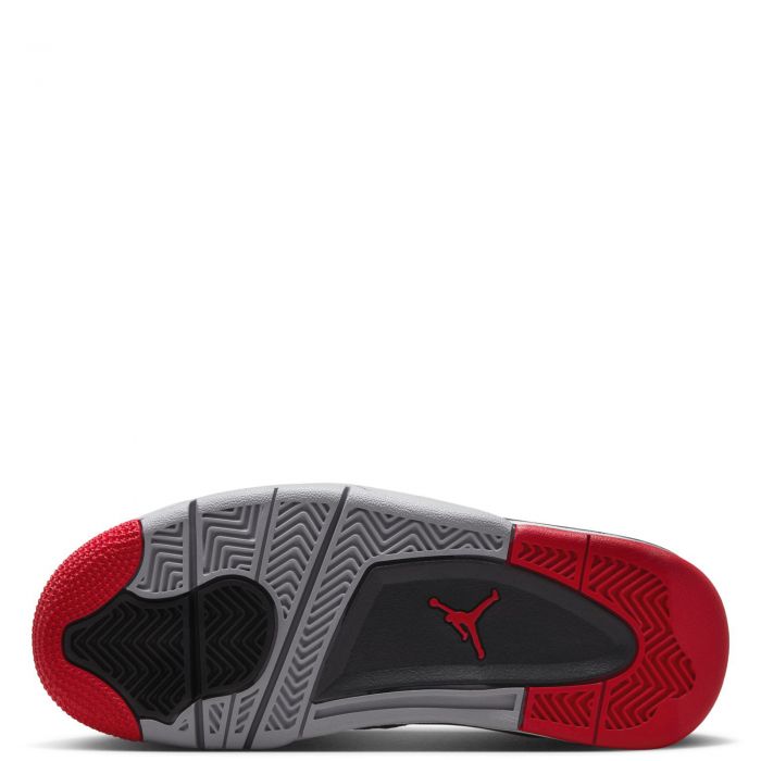 Grade-School Air Jordan 4 RM Black/Varsity Red-Wolf Grey-White
