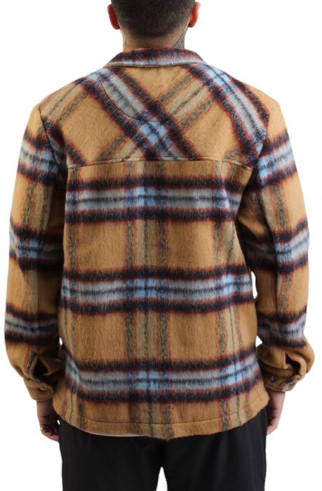 Morris Fluff Shirt Jacket wheat