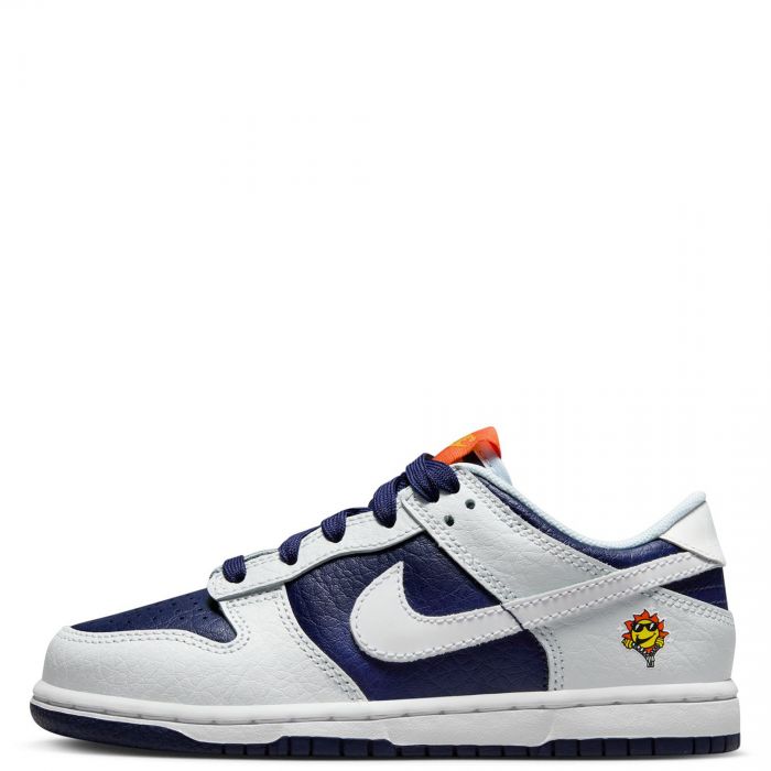 Pre-School Dunk Low Photon Dust/White-Midnight Navy