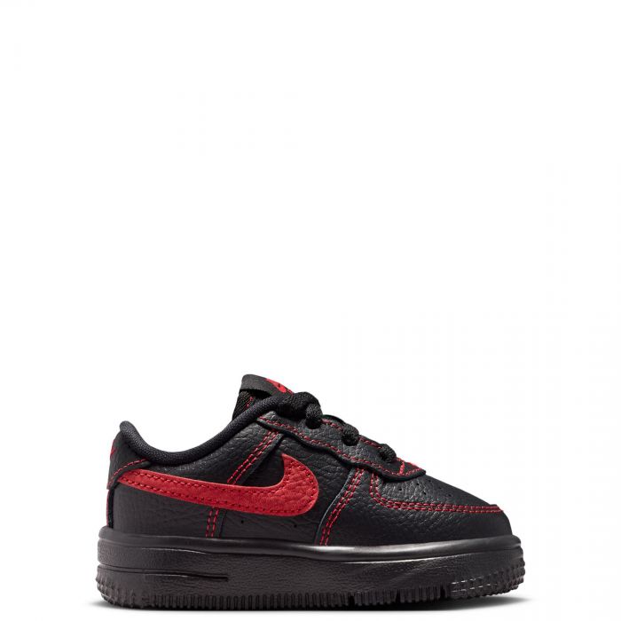 Toddler Nike Force 1 Low LV8 3 Black/University Red-Black-Black