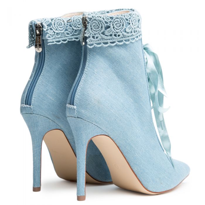 CAPE ROBBIN Mini-3 Bootie MINI-3/DENIM - Shiekh