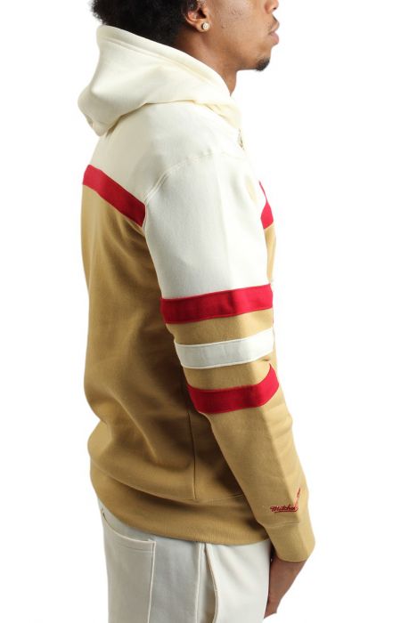 NBA Chicago Bulls Head Coach Hoodie Tan/Cream